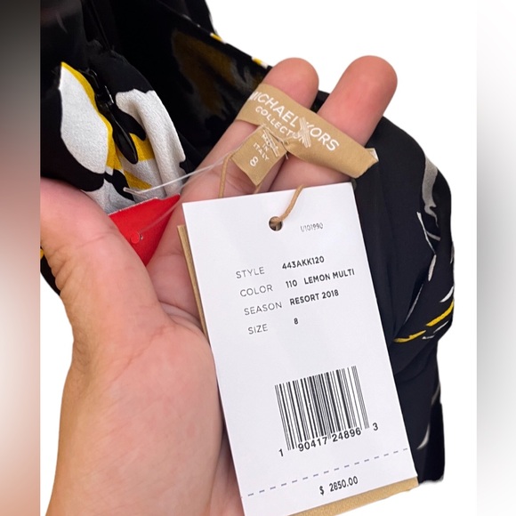 NWT Michael Kors Collection Halter Dress Size 8 - Picture 4 of 4